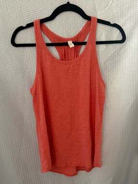 Lululemon Coral Pink Cool Racerback Yoga Tank Top Size 4